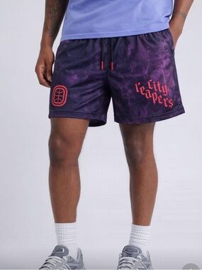 Overtime City Reapers Men’s Basketball Shorts Size Small Rare